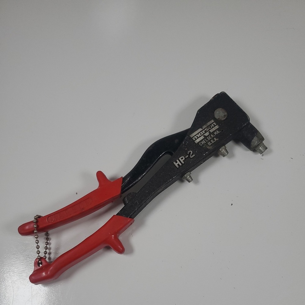 Marson HP-2 Klik-Fast Hand Rivet Gun Riveter Installer Tool USA